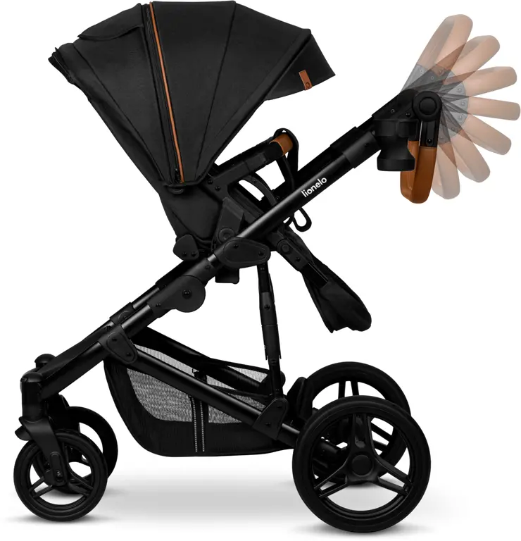 Коляска 2 в 1 Lionelo Mari Tour Black Onyx